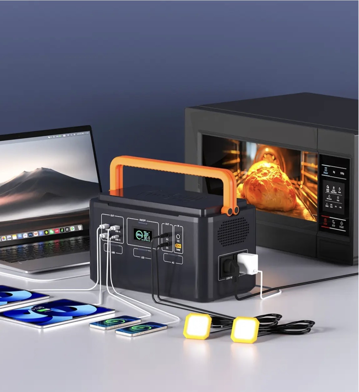 1200W(22.4V/45AH) Solar Energy Storage System LiFePO4 Battery